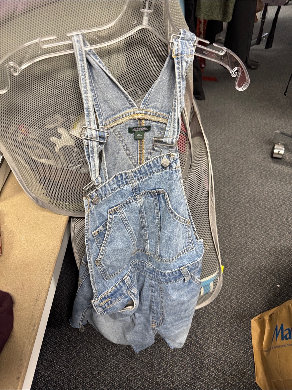 Wild fable short denim overalls xs // 092517